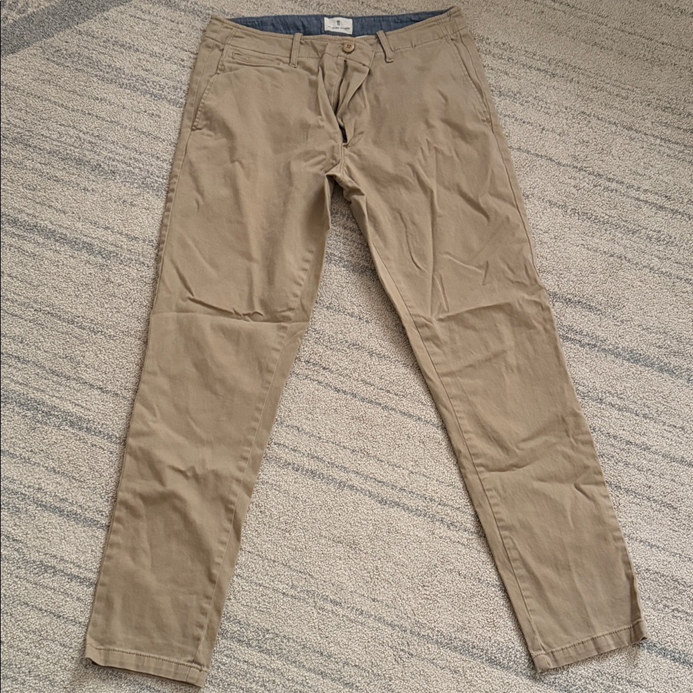 Classic Tan Chinos for Men